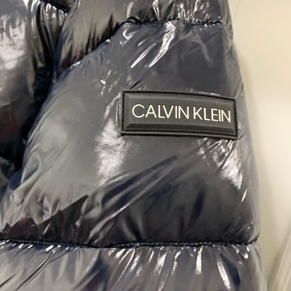 Calvin Klein Men’s Shine Puffer Hooded Jacket - Picture 11 of 15